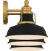 Myhouse Lighting Quoizel - HUX8625AB - Three Light Bath - Huxley - Aged Brass