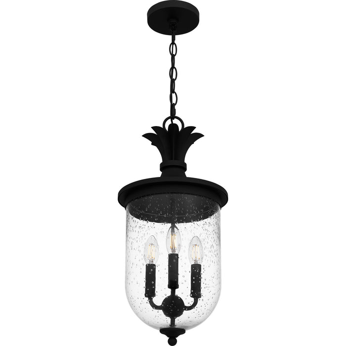 Myhouse Lighting Quoizel - HVN1910EK - Three Light Outdoor Hanging Lantern - Havana - Earth Black