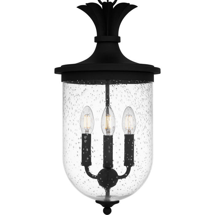 Myhouse Lighting Quoizel - HVN1910EK - Three Light Outdoor Hanging Lantern - Havana - Earth Black