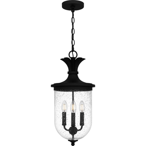 Myhouse Lighting Quoizel - HVN1910EK - Three Light Outdoor Hanging Lantern - Havana - Earth Black