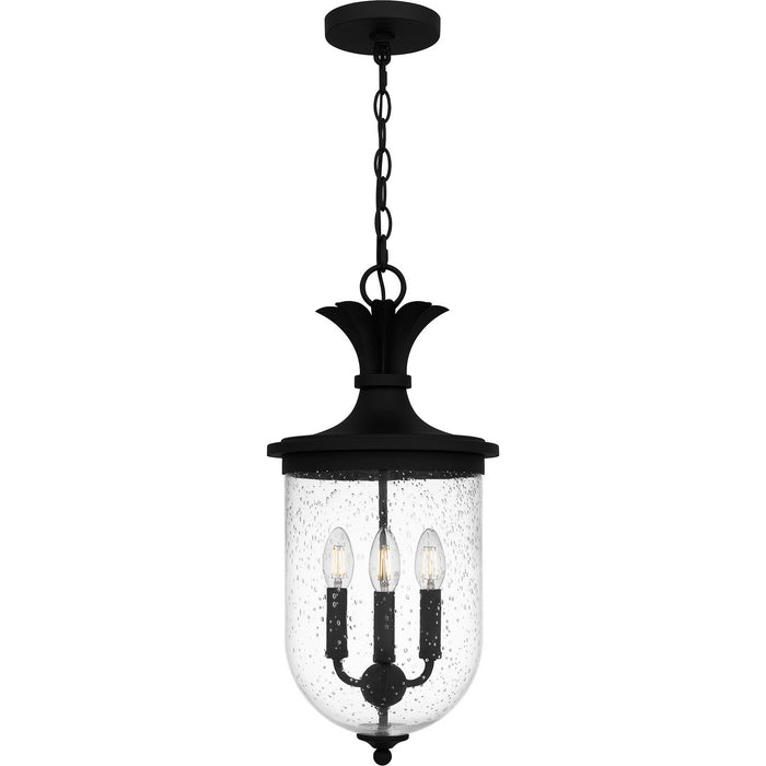 Myhouse Lighting Quoizel - HVN1910EK - Three Light Outdoor Hanging Lantern - Havana - Earth Black