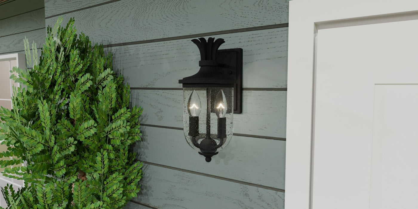 Myhouse Lighting Quoizel - HVN8406EK - Two Light Outdoor Wall Mount - Havana - Earth Black