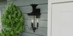 Myhouse Lighting Quoizel - HVN8410EK - Three Light Outdoor Wall Mount - Havana - Earth Black