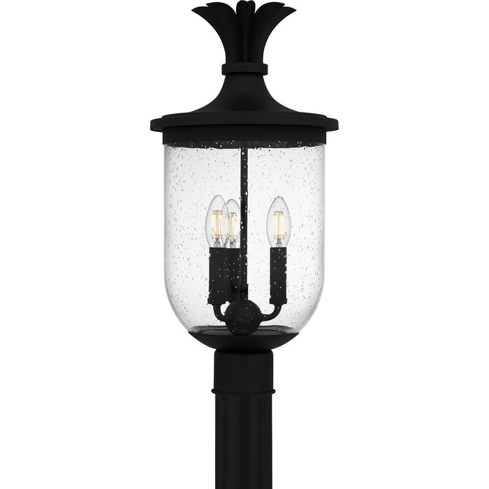 Myhouse Lighting Quoizel - HVN9010EK - Three Light Outdoor Post Mount - Havana - Earth Black