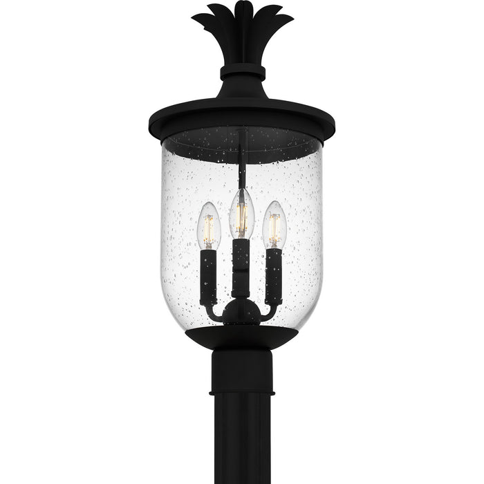 Myhouse Lighting Quoizel - HVN9010EK - Three Light Outdoor Post Mount - Havana - Earth Black