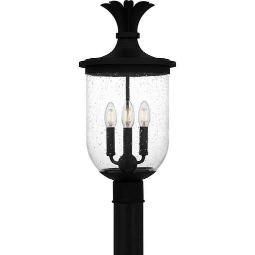 Myhouse Lighting Quoizel - HVN9010EK - Three Light Outdoor Post Mount - Havana - Earth Black