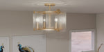 Myhouse Lighting Quoizel - JOL1716LG - Four Light Semi Flush Mount - Jolie - Light Gold