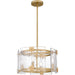 Myhouse Lighting Quoizel - JOL2816LG - Four Light Pendant - Jolie - Light Gold