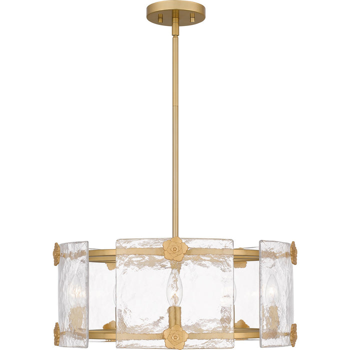 Myhouse Lighting Quoizel - JOL2821LG - Six Light Pendant - Jolie - Light Gold