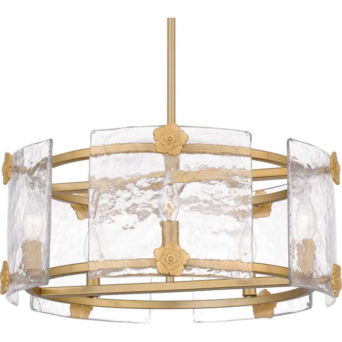 Myhouse Lighting Quoizel - JOL2821LG - Six Light Pendant - Jolie - Light Gold