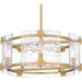 Myhouse Lighting Quoizel - JOL2821LG - Six Light Pendant - Jolie - Light Gold