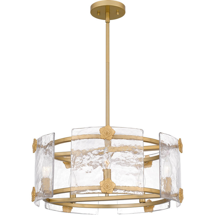 Myhouse Lighting Quoizel - JOL2821LG - Six Light Pendant - Jolie - Light Gold