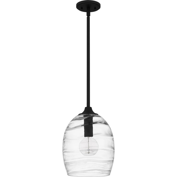 Myhouse Lighting Quoizel - LCY1810MBK - One Light Pendant - Lucy - Matte Black