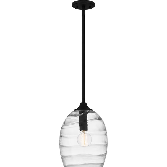 Myhouse Lighting Quoizel - LCY1810MBK - One Light Pendant - Lucy - Matte Black