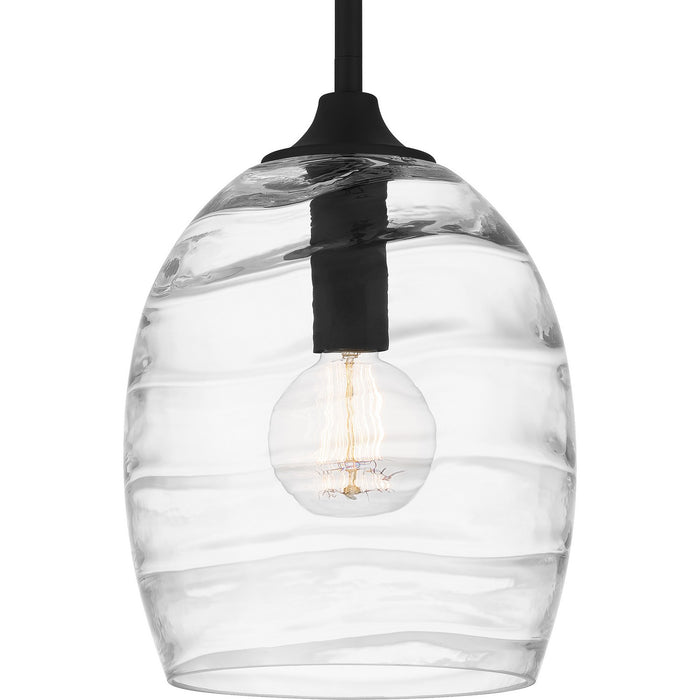 Myhouse Lighting Quoizel - LCY1810MBK - One Light Pendant - Lucy - Matte Black