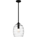 Myhouse Lighting Quoizel - LCY1810MBK - One Light Pendant - Lucy - Matte Black