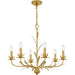 Myhouse Lighting Quoizel - MAA5027GFL - Six Light Chandelier - Maria - Gold Leaf