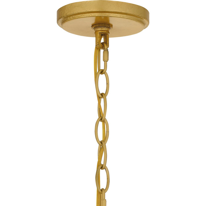 Myhouse Lighting Quoizel - MAA5027GFL - Six Light Chandelier - Maria - Gold Leaf