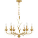 Myhouse Lighting Quoizel - MAA5027GFL - Six Light Chandelier - Maria - Gold Leaf