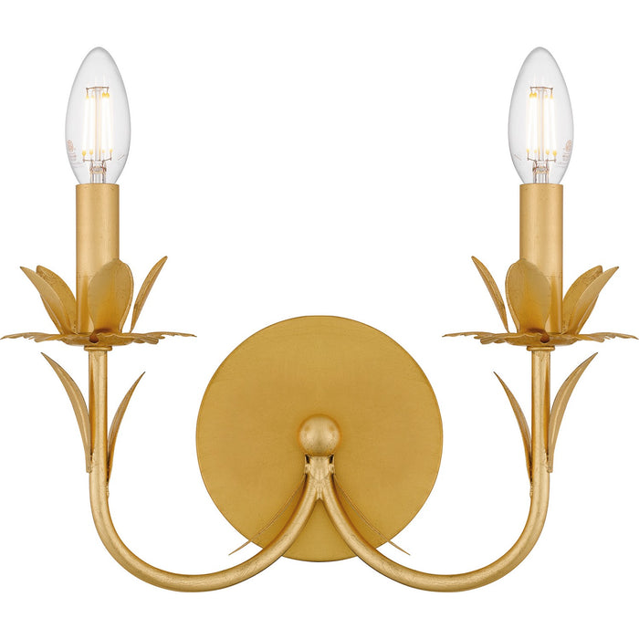 Myhouse Lighting Quoizel - MAA8712GFL - Two Light Wall Sconce - Maria - Gold Leaf