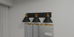 Myhouse Lighting Quoizel - MTO8627MBK - Three Light Bath - Mastro - Matte Black