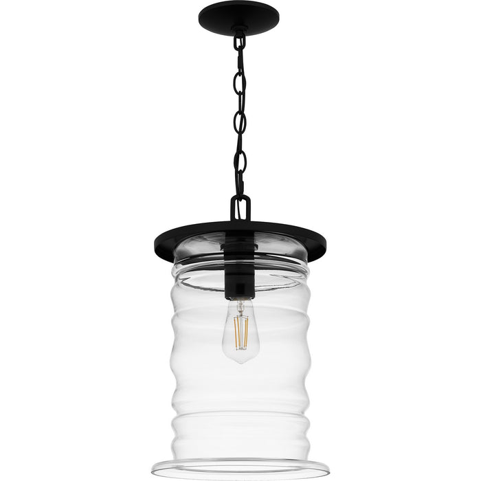 Myhouse Lighting Quoizel - NAD1910MBK - One Light Outdoor Hanging Lantern - Noland - Matte Black