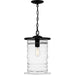 Myhouse Lighting Quoizel - NAD1910MBK - One Light Outdoor Hanging Lantern - Noland - Matte Black