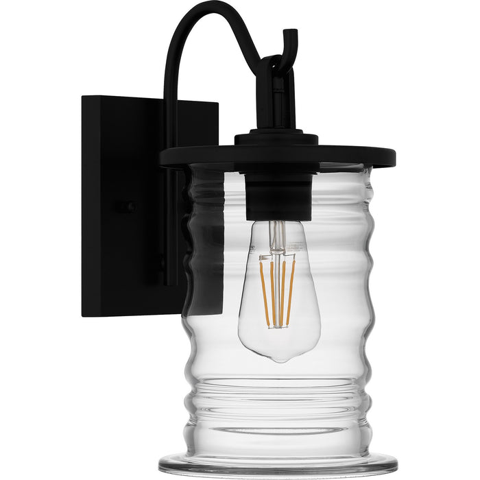 Myhouse Lighting Quoizel - NAD8406MBK - One Light Outdoor Wall Mount - Noland - Matte Black