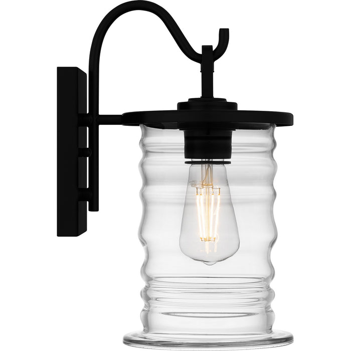 Myhouse Lighting Quoizel - NAD8406MBK - One Light Outdoor Wall Mount - Noland - Matte Black