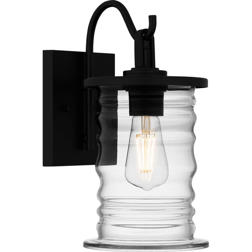 Myhouse Lighting Quoizel - NAD8406MBK - One Light Outdoor Wall Mount - Noland - Matte Black