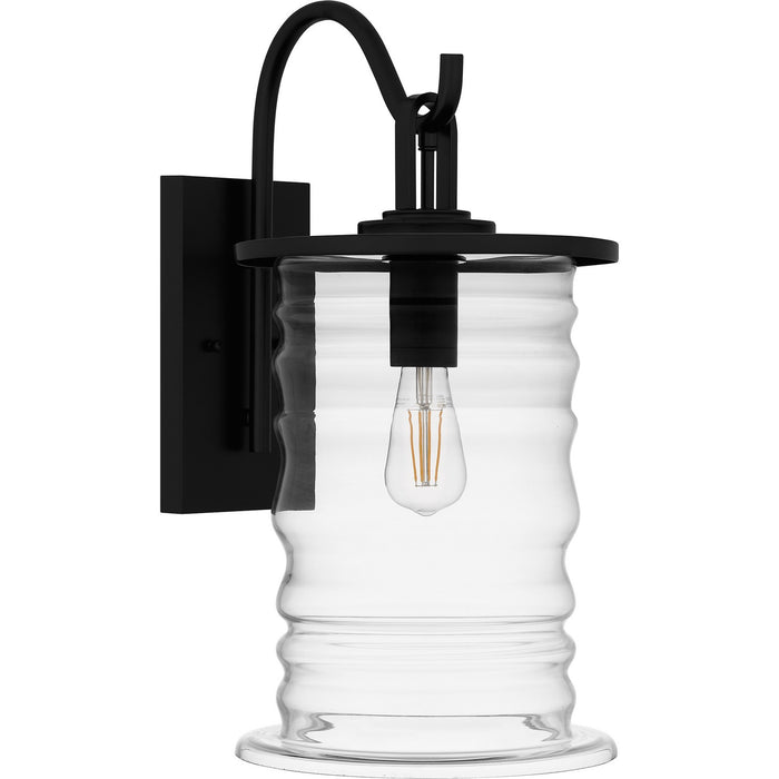 Myhouse Lighting Quoizel - NAD8410MBK - One Light Outdoor Wall Mount - Noland - Matte Black