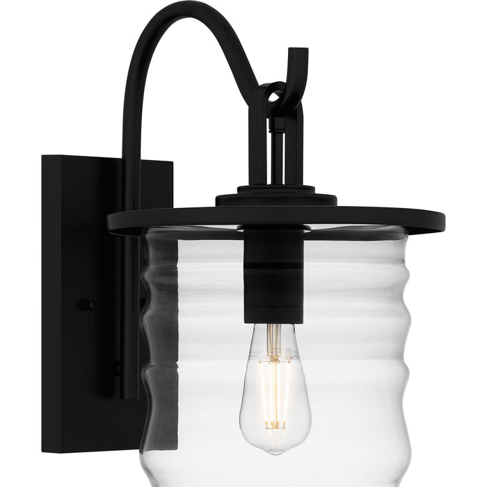 Myhouse Lighting Quoizel - NAD8410MBK - One Light Outdoor Wall Mount - Noland - Matte Black