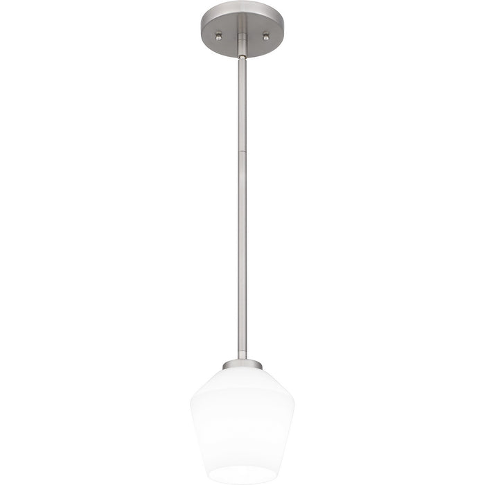 Myhouse Lighting Quoizel - NIE1505BN - One Light Mini Pendant - Nielson - Brushed Nickel