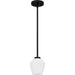 Myhouse Lighting Quoizel - NIE1505MBK - One Light Mini Pendant - Nielson - Matte Black