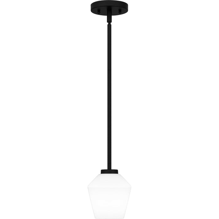 Myhouse Lighting Quoizel - NIE1505MBK - One Light Mini Pendant - Nielson - Matte Black