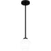 Myhouse Lighting Quoizel - NIE1505MBK - One Light Mini Pendant - Nielson - Matte Black