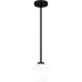 Myhouse Lighting Quoizel - NIE1505MBK - One Light Mini Pendant - Nielson - Matte Black