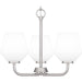 Myhouse Lighting Quoizel - NIE2817BN - Three Light Pendant - Nielson - Brushed Nickel