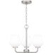 Myhouse Lighting Quoizel - NIE2817BN - Three Light Pendant - Nielson - Brushed Nickel