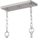 Myhouse Lighting Quoizel - NIE436BN - Four Light Linear Chandelier - Nielson - Brushed Nickel