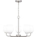 Myhouse Lighting Quoizel - NIE5025BN - Five Light Chandelier - Nielson - Brushed Nickel