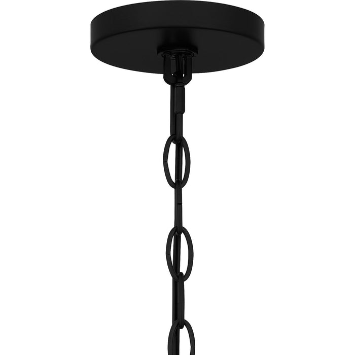 Myhouse Lighting Quoizel - NIE5025MBK - Five Light Chandelier - Nielson - Matte Black