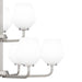 Myhouse Lighting Quoizel - NIE5028BN - Nine Light Chandelier - Nielson - Brushed Nickel