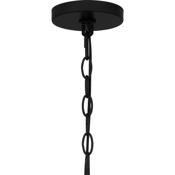 Myhouse Lighting Quoizel - NIE5028MBK - Nine Light Chandelier - Nielson - Matte Black