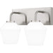 Myhouse Lighting Quoizel - NIE8613BN - Two Light Bath - Nielson - Brushed Nickel