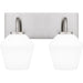 Myhouse Lighting Quoizel - NIE8613BN - Two Light Bath - Nielson - Brushed Nickel