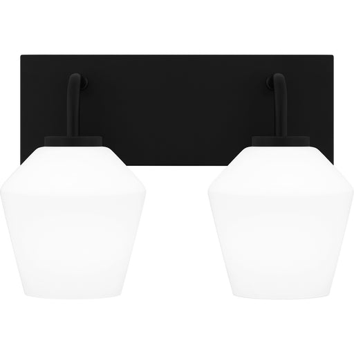 Myhouse Lighting Quoizel - NIE8613MBK - Two Light Bath - Nielson - Matte Black