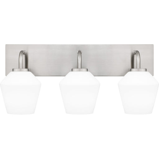 Myhouse Lighting Quoizel - NIE8621BN - Three Light Bath - Nielson - Brushed Nickel