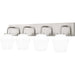 Myhouse Lighting Quoizel - NIE8629BN - Four Light Bath - Nielson - Brushed Nickel