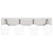 Myhouse Lighting Quoizel - NIE8629BN - Four Light Bath - Nielson - Brushed Nickel